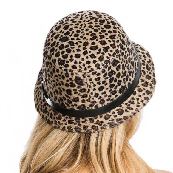 Leopard Cheetah Animal Print Bucket Hat Trending - Picture 3 of 8